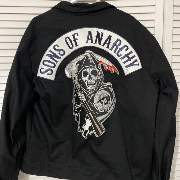 Sons of anarchy jacket black jean Medium - Picture 1 of 5